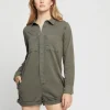 Women One Teaspoon - DARK KHAKI PROPHECY JUMPSUIT