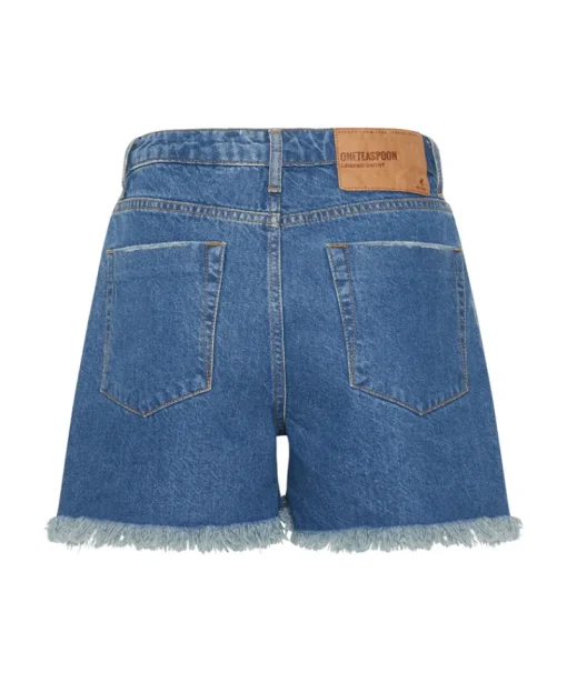 One Teaspoon - Legend Mom Fit Shorts (Riviera)