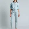 One Teaspoon - Streetwalkers High Waist 80's Fit Jean (Bel Air Blue)