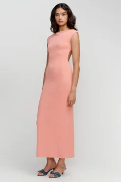 Ownley - ZULU MIDI DRESS (MUSK)