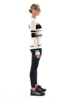 Women PE Nation - Accolade Knit Top (Pearled Ivory)