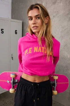 Women PE Nation - Defending Zone Hoodie (Pink Glo) FINAL SALE