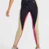 Women PE Nation P.E NATION - DOUBLE TEAM LEGGINGS (OLIVE GRAY)