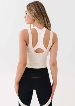 Women PE Nation - Downtempo Tank (Pearled Ivory)
