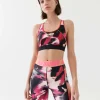 Women PE Nation - Fluid Sports Bra (Print)