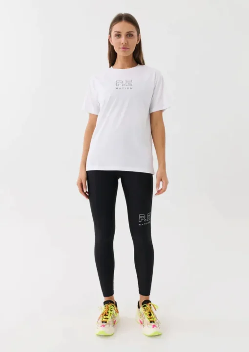 Women PE Nation - Heads Up Tee (Optic White)