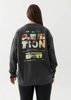 Women PE Nation - Latitude Sweat (Dark Shadow)