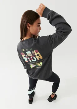 Women PE Nation - Latitude Sweat (Dark Shadow)
