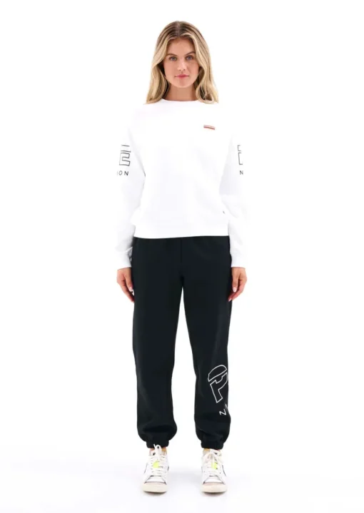 Women PE Nation - MONEYBALL SWEAT (OPTIC WHITE)