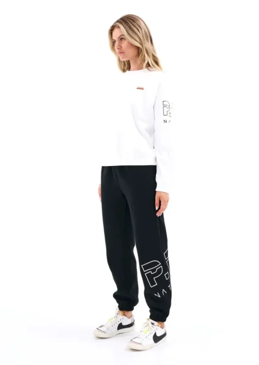 Women PE Nation - MONEYBALL SWEAT (OPTIC WHITE)