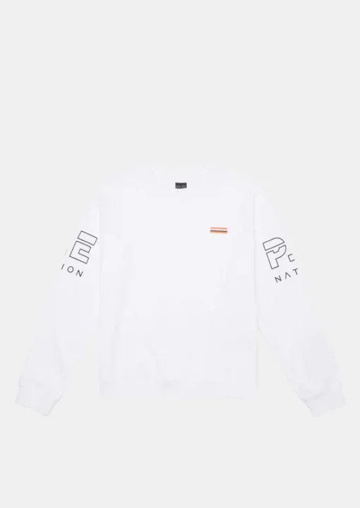 Women PE Nation - MONEYBALL SWEAT (OPTIC WHITE)