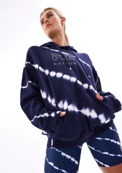 Women PE Nation - ODYSSEY HOODIE IN TIE DYE