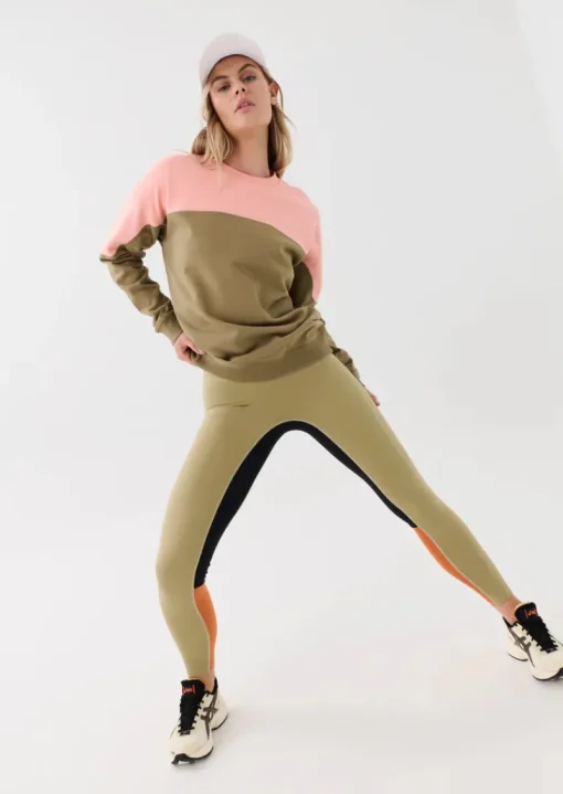 Women PE Nation - PERPETUAL SWEAT (KELP)