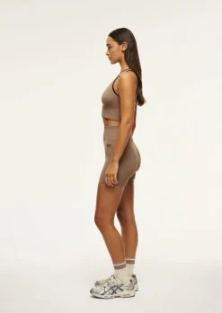 Women PE Nation - RESTORE SEAMLESS TANK (FOSSIL)