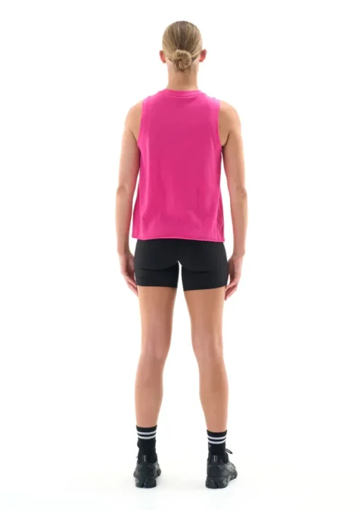 Women PE Nation - Shuffle Tank (Pink Glo)