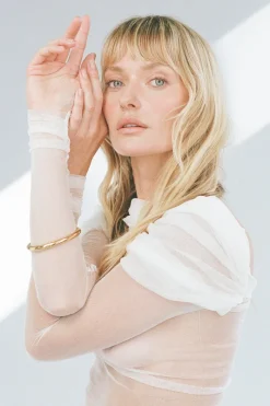 Women Porter Jewellery - CHUBBY WAVE BANGLE