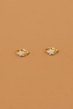 Women Porter Jewellery - Star Huggies 8mm