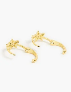 Women Porter Jewellery - Star Huggies 8mm