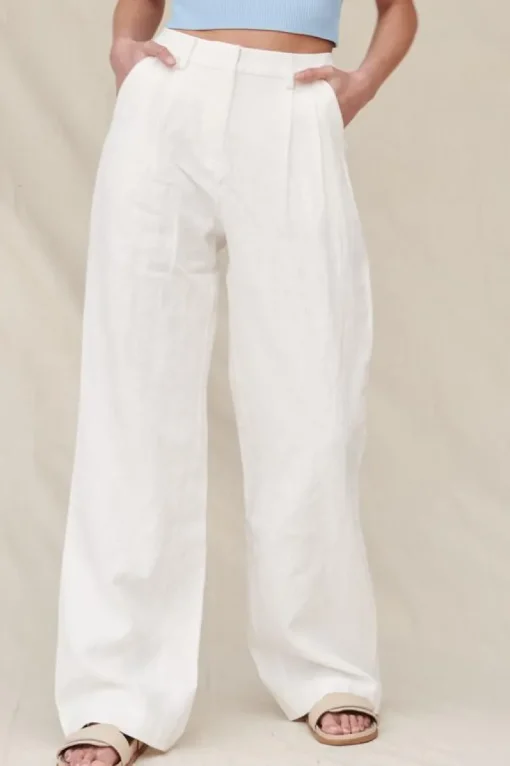 Women RAEF The Label - Chilli Pant (White)