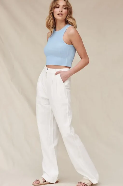 Women RAEF The Label - Chilli Pant (White)