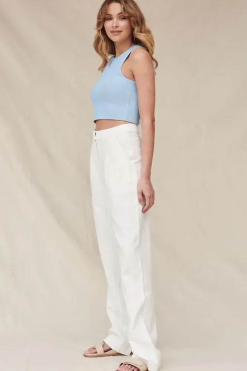 Women RAEF The Label - Chilli Pant (White)