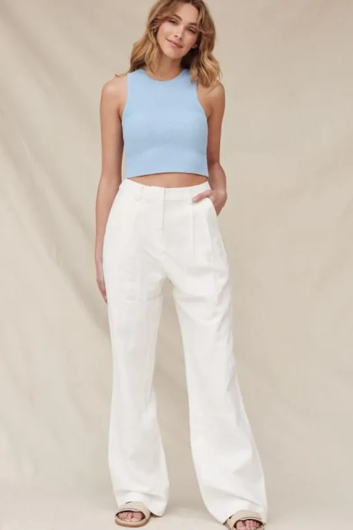 Women RAEF The Label - Chilli Pant (White)