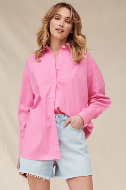 Women RAEF The Label - Luna Shirt (Pink)