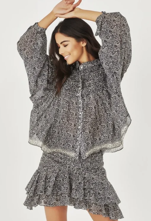 Remain - Florence Mini (Navy Paisley)