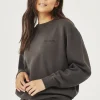 Remain - Logo Crew (Aged Back) FINAL SALE