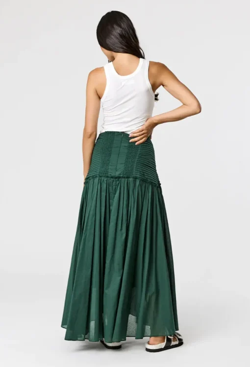 Remain - Milan Skirt (Emerald)