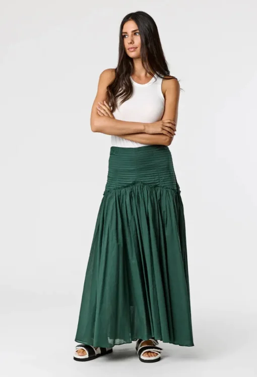 Remain - Milan Skirt (Emerald)