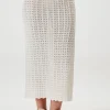 Rue Stiic - Eliza Knit Skirt (White)