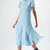 Rue Stiic - Sofia Split Dress (Wildflower Floral)