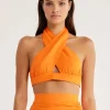 Women Rumer - Enigma Crop (Orange)