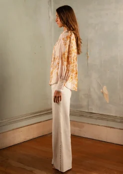 Saint Armont - Lourdes Blouse (Fleurs D'Or Print)