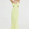 Significant Other - Aisling Halter Dress (Citron)