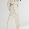 Women Significant Other - Georgia Check Blazer (Almond Check)