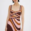 Significant Other - LEYLA MINI DRESS (CHOCOLATE SWIRL)