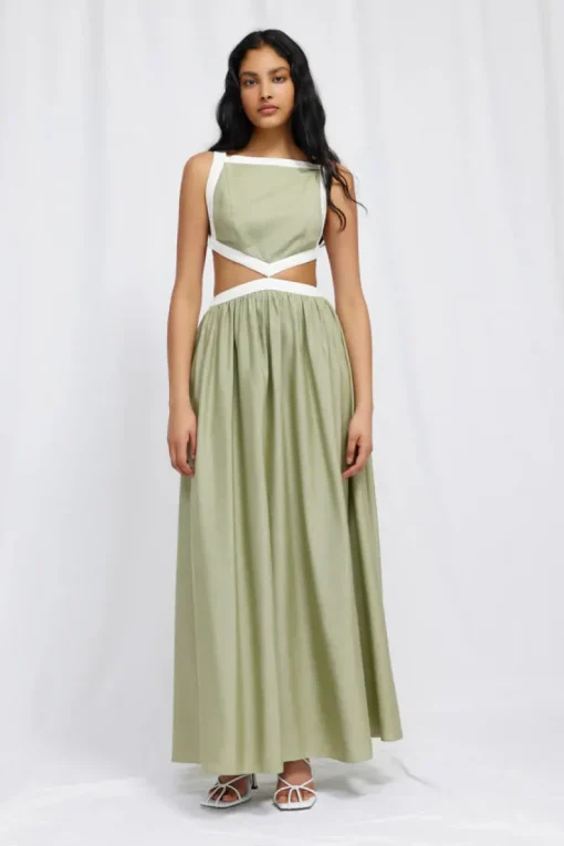 Significant Other - Marino Dress (Sage)