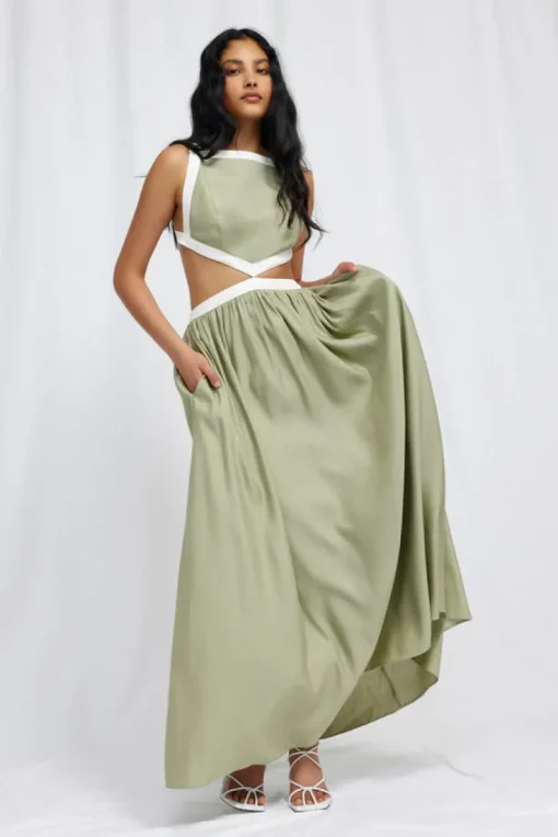 Significant Other - Marino Dress (Sage)