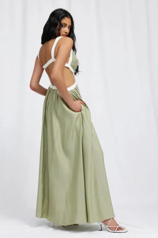 Significant Other - Marino Dress (Sage)