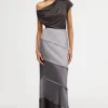 Significant Other - MURPHY MAXI SKIRT (GREYSCALE)