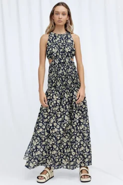 Significant Other - PHILIPPA DRESS (Midnight Daisy)