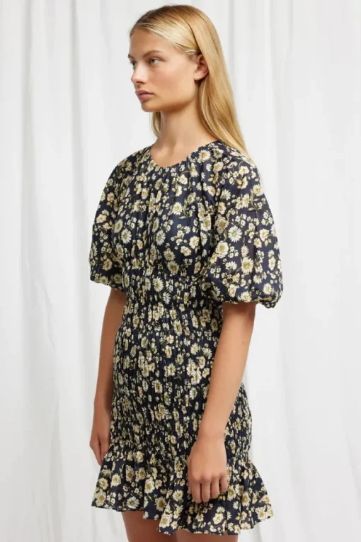 Significant Other - PHILIPPA MINI DRESS (MIDNIGHT DAISY)