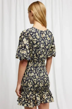 Significant Other - PHILIPPA MINI DRESS (MIDNIGHT DAISY)