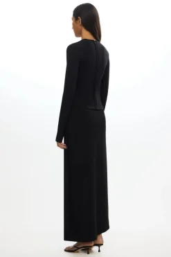 Significant Other - SHELBY LONG SLEEVE TOP (BLACK)