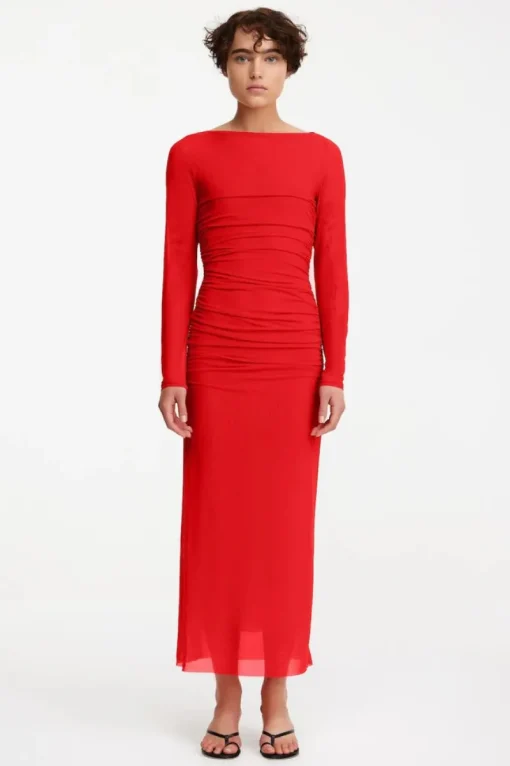Significant Other - TILLIE MIDI DRESS (CHILLI)