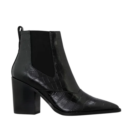 Women Skin Footwear - Kawhi (Black Croc)