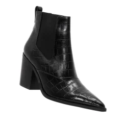 Women Skin Footwear - Kawhi (Black Croc)