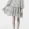 SOLEILUNA - Floating Mini Dress (Vintage Bloom)